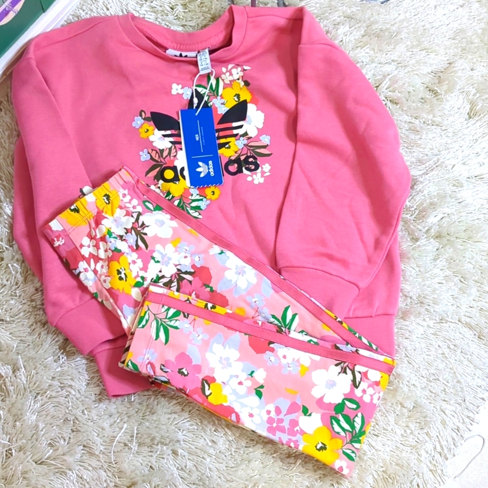 Two pieces sweater and leggings set